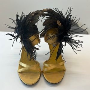 Prada Feather Sandals